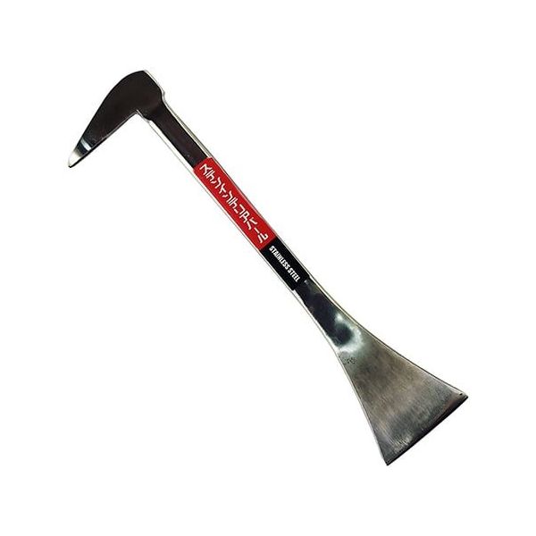 長谷伸ハンマー ステンレス インテリアバール 室内装飾用 平口 63-5401-57 1個（直送品）