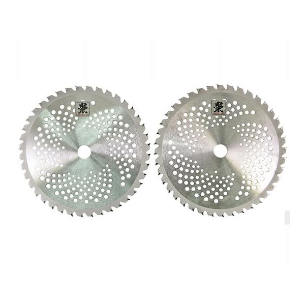 フジ鋼業 草刈チップソー 業務用 2枚組 255×40P 63-5451-80 1組(2枚)（直送品）