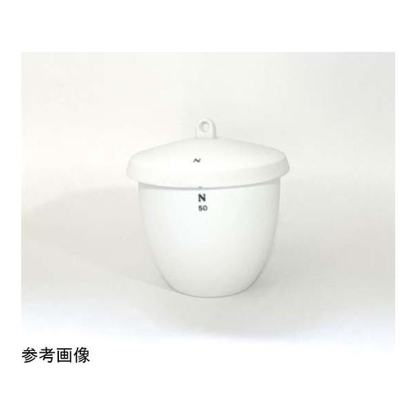 タキシン 磁製るつぼ(無釉薬)B型 B00用 フタ 10枚入 68-0784-90 1箱(10枚)（直送品）