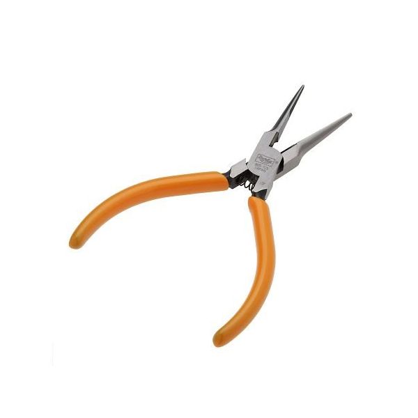 廣田工具製作所 先細ペンチ (バネ付) 80s-125 1丁 64-1126-16（直送品）