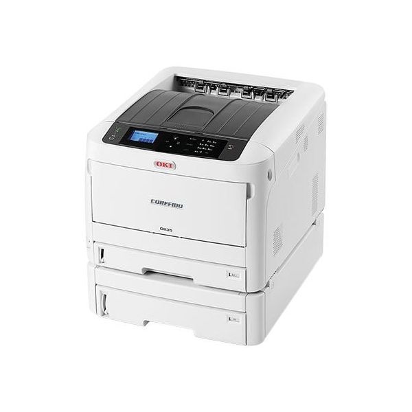 【7年間無償保証/メンテナンス品無償提供】A3カラーLEDプリンタ COREFIDO EX 増設トレイセットモデル C835DNWT 1個（直送品）