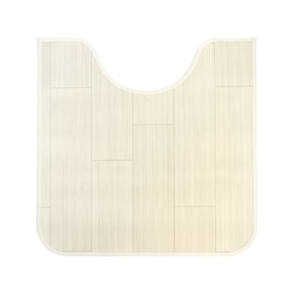 アズワン 拭けるマットシリーズ ホワイトアッシュ トイレマット 600×600mm(ミニ) 65-6890-46 1個（直送品）