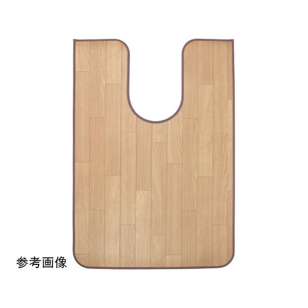 アズワン 拭けるマットシリーズ サクラブラウン トイレマット 800×1450mm(耳長) 65-6890-67 1個（直送品）