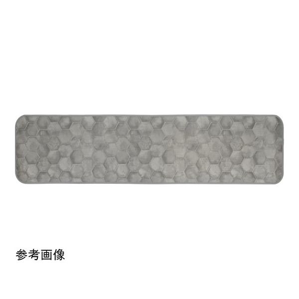 アズワン 拭けるマットシリーズ ハニカムストーン キッチンマット 450×1800mm 65-6890-99 1個（直送品）