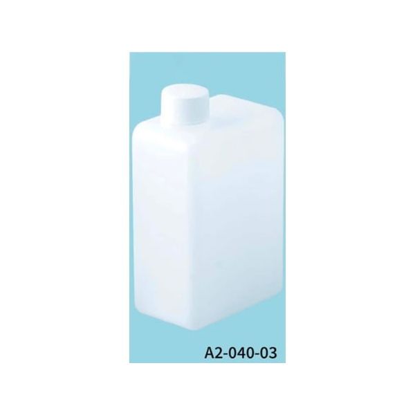三宝化成 ポリタンク Cー2 角型 500cc 肩口 A2-040-03 1本 67-2983-04（直送品）