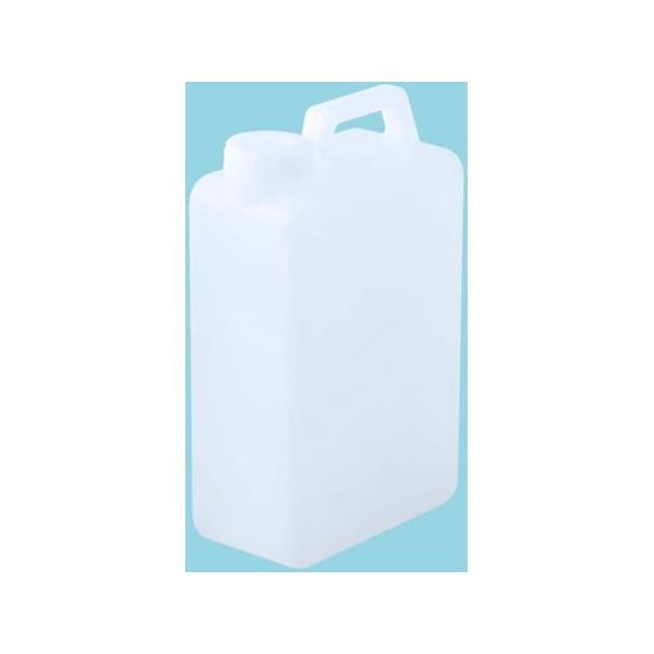 三宝化成 角型ボトル 平角 2L 手付(BLC/N) A2-040-12 1本 67-2983-15（直送品）