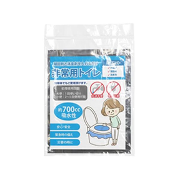 グローバル・ジャパン 非常用トイレ3点セット 68-4132-66 1セット（直送品）