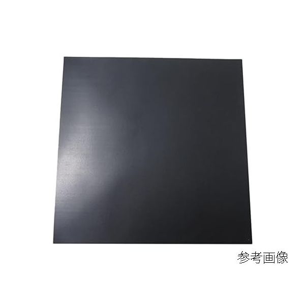 オーサカゴム シリコンゴムシート 硬度65°黒 2t×1000角 EPDM4200 1枚 68-5181-63（直送品）