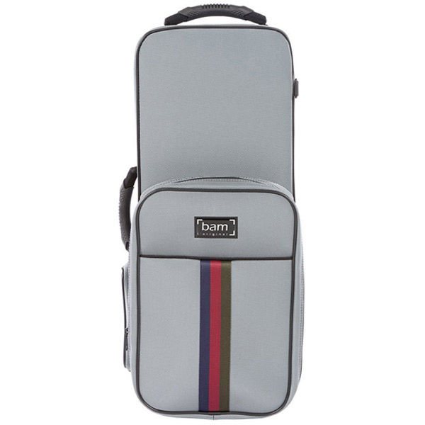 bam テナーサックス用 セミハードケース シルバーカーボン BAM