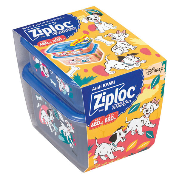 【新品未開封】Ziploc ジップロック コンテナー 15個セット ディズニー ジップロック コンテナー×ディズニー 2022春デザイン