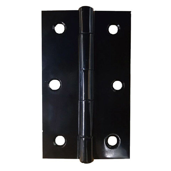 フジテックジャパン カラー丁番 ブラック 76mm 紙巻 家具 扉用