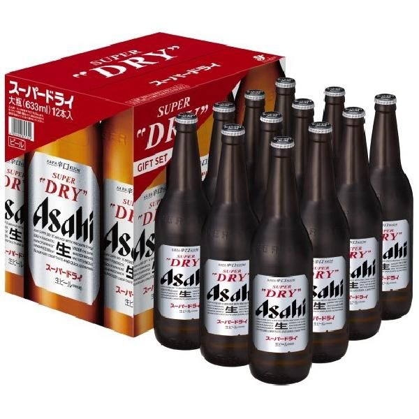 スーパードライ　633ml×12本　350ml×42本 Amazon.co.jp: 【お中元 ギフト】アサヒ スーパードライ 5種12本