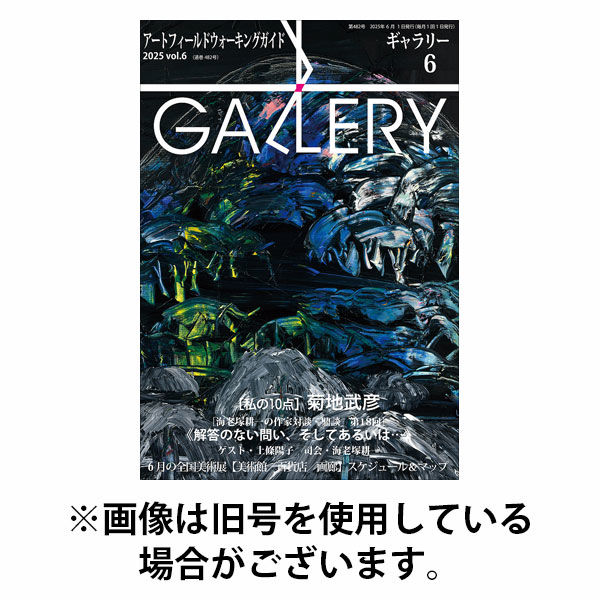 月刊ギャラリー 2025/10/01発売号から1年(12冊)(雑誌)（直送品）