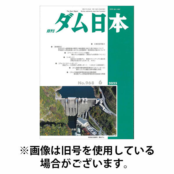 ダム日本 2025/10/10発売号から1年(12冊)(雑誌)（直送品）