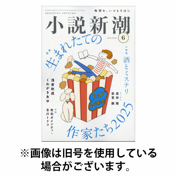 小説新潮 2025/10/22発売号から1年(12冊)(雑誌)（直送品）