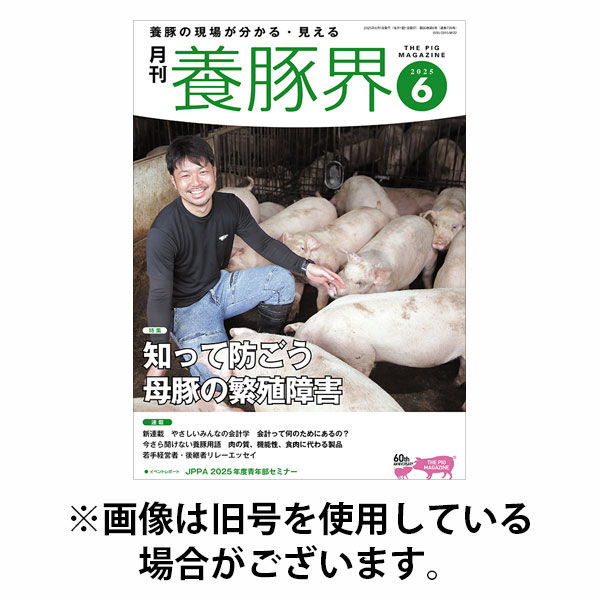 養豚界2025/10/02発売号から1年(12冊)(雑誌)（直送品）