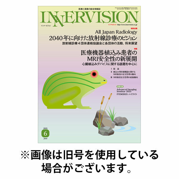 INNERVISION（インナービジョン） 2025/10/01発売号から1年(12冊)(雑誌)（直送品）
