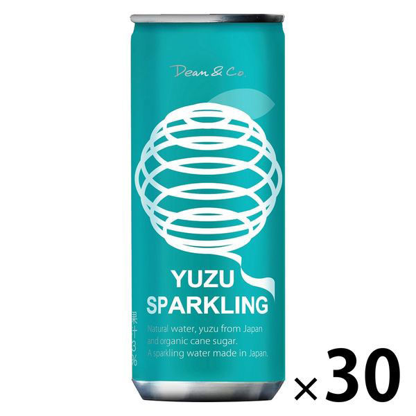 マルカイコーポレーション ゆずスパークリング 250ml 1箱（30缶入）（わけあり品）