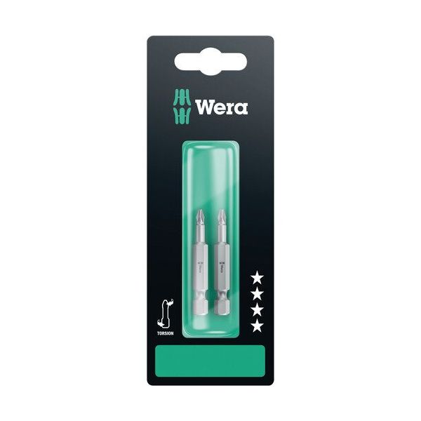 Wera Werk 851/4TZSB ビット(ブリスター) PH1 134380 1本 695-4364（直送品）