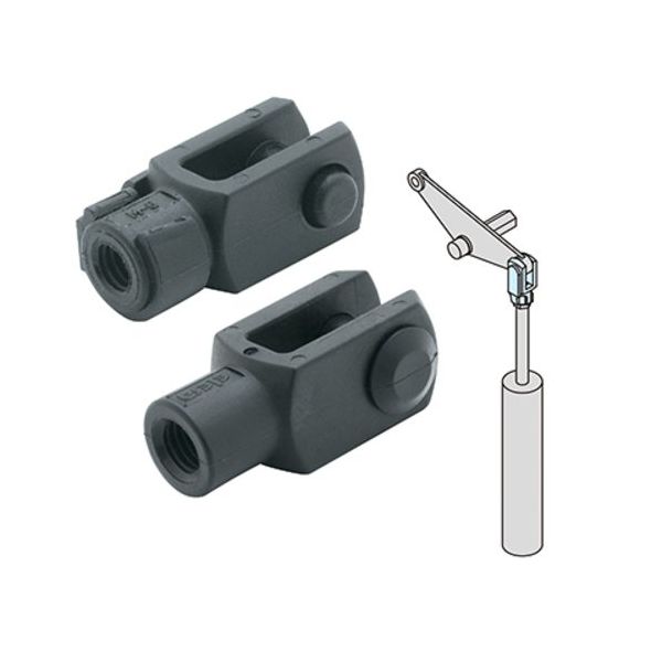 イマオコーポレーション ELESA クレビスジョイント CJC06-M06 1個 466-5461（直送品）