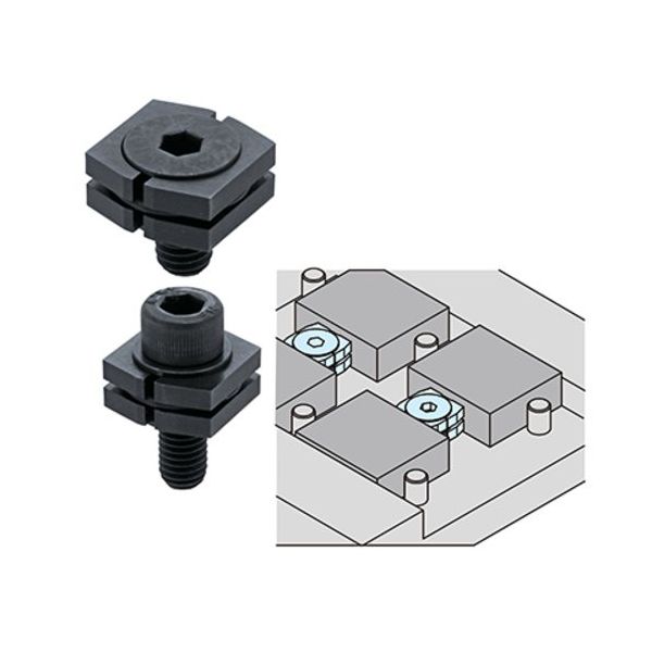 イマオコーポレーション イマオ コンパクトダブルサイドクランプ CP132-08001B 1個 465-7427（直送品）