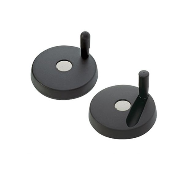 イマオコーポレーション ELESA ハンドル エンプラディスクハンドル車(加工付) EDHN80R-M 1個 467-6486（直送品）