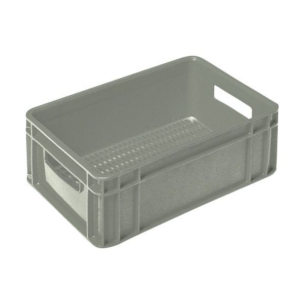 三菱ケミカル ヒシ 乳業用コンテナ グレー MM-40 GY 1セット 364-6490（直送品）