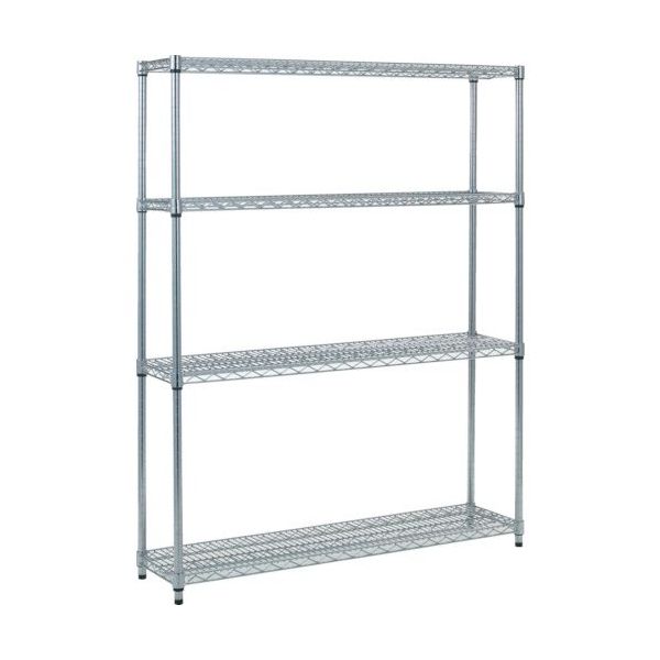 トラスコ中山 TRUSCO スチール製メッシュラック W1205XD305XH1533 4段 TME-5434 1台 299-5646（直送品）