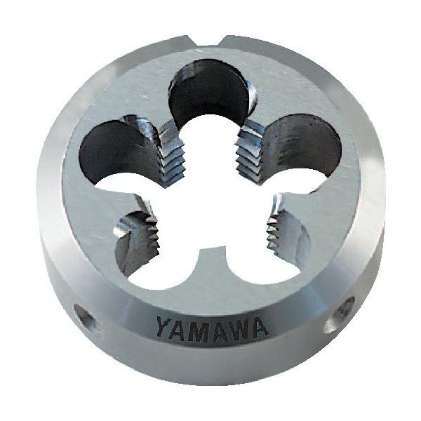 彌満和製作所 ヤマワ ポイントソリッドダイス DPO S2 M3.5X0.6 20径 DPO-S2-M3.5X0.6-20 1個（直送品）