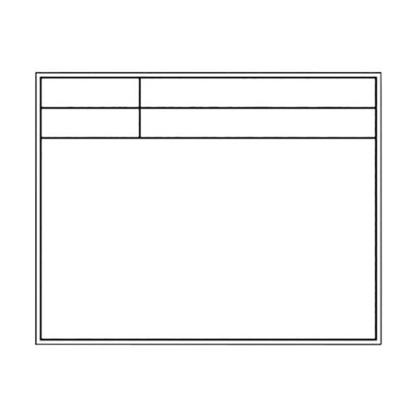 土牛産業 DOGYU 伸縮式ホワイトボードDー2C/C6用シール無地 04141 1丁 270-0380（直送品）