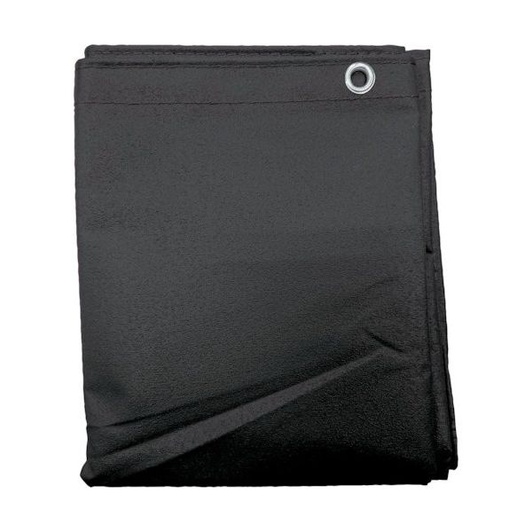 ユタカメイク シート トラックシート帆布 ブラック 1号 174×210cm H-BK1 1枚 569-1278（直送品）