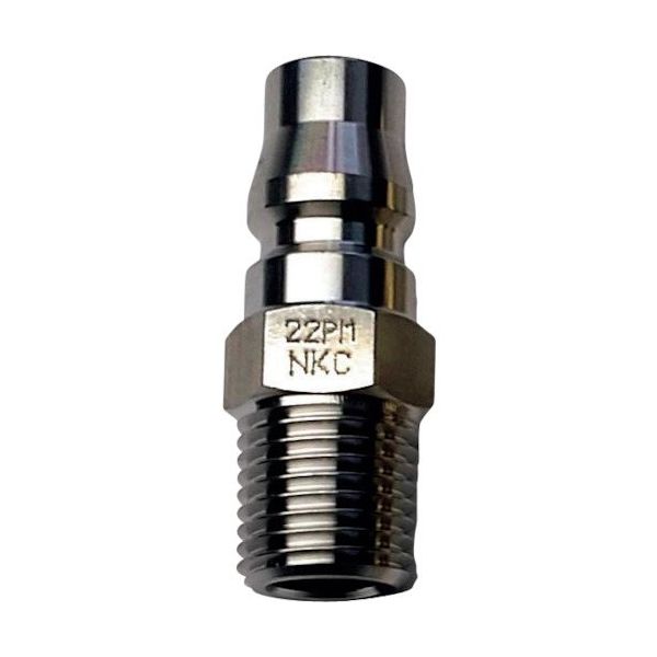 吉田工作所 NKCカップリング NL型カップリングプラグ R3/4 オネジ NL-46PM 1個 535-7871（直送品）