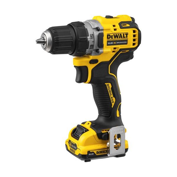 ポップリベット・ファスナー DEWALT 10.8Vブラシレスドリルドライバー DCD701D2-JP 1台(1箱) 582-3148（直送品）
