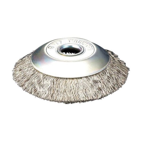 高島産業 ベベルブラシ エアー工具用 ベベル型 100x16x67 SUSー0.3 BHS-1006 1個 591-9607（直送品）