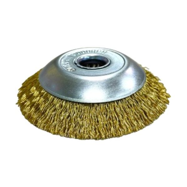 高島産業 ベベルブラシ エアー工具用 ベベル型 100x16x67 真鍮ー0.15 BHB-1006 1個 591-9544（直送品）