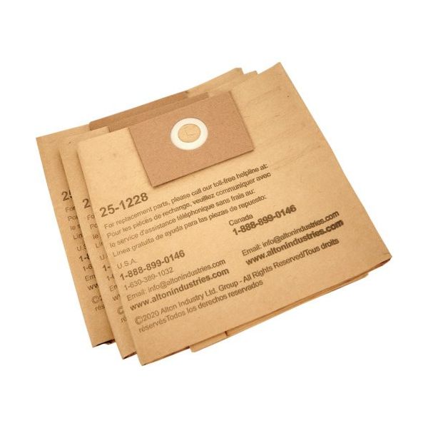 トラスコ中山 TRUSCO 業務用掃除機 乾湿両用クリーナーWDC800用紙パックフィルター3枚入 WDC-800PF 1袋(3枚)（直送品）