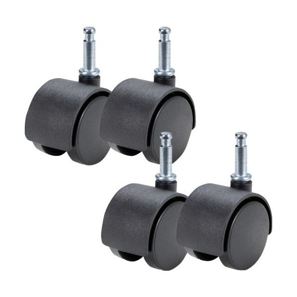トラスコ中山 TRUSCO 業務用掃除機 乾湿両用クリーナーWDC800用キャスター(4個) WDC-800CA 1セット(4個)（直送品）