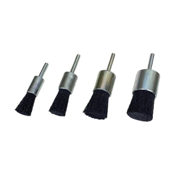 筒型ブラシ 20x25x6x35x30 CRM#120(0.55)612ナイロン 波線 EG-020-TXBK#120-0.55 1個（直送品）