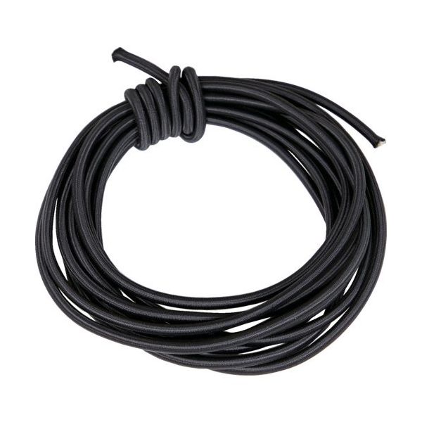 トラスコ中山 TRUSCO 丸ゴムロープ イージーロープ 6mmX5m 黒 ER705BK-A 1本 659-0964（直送品）