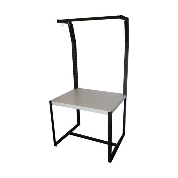 トラスコ中山 TRUSCO 拡張できるセル作業台 均等荷重50kg 900×700×H1800 TUR-10 1台 665-0673（直送品）