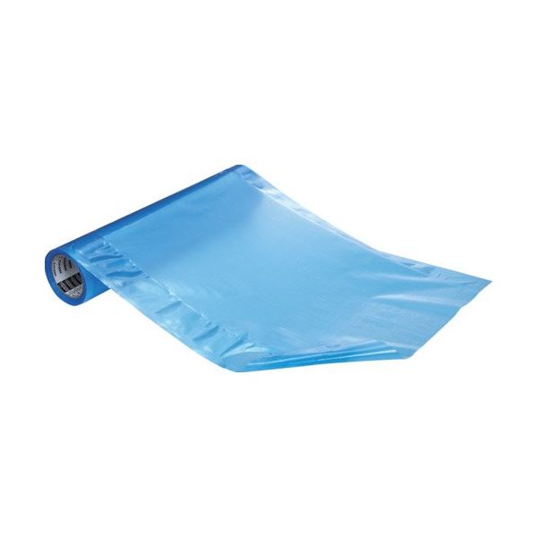 トラスコ中山 TRUSCO 手で切れる粘着付養生シート 幅500mmX長さ30m TCS530 1本 666-4562（直送品）