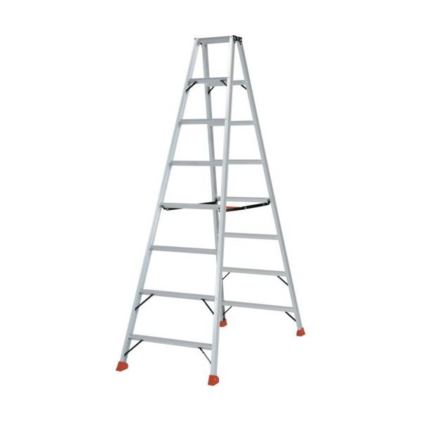 トラスコ中山 TRUSCO 軽量専用脚立 天板高さ2.27m TSK-240 1台 657-7467（直送品）