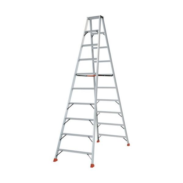 トラスコ中山 TRUSCO 軽量専用脚立 天板高さ2.85m TSK-300 1台 657-7473（直送品）