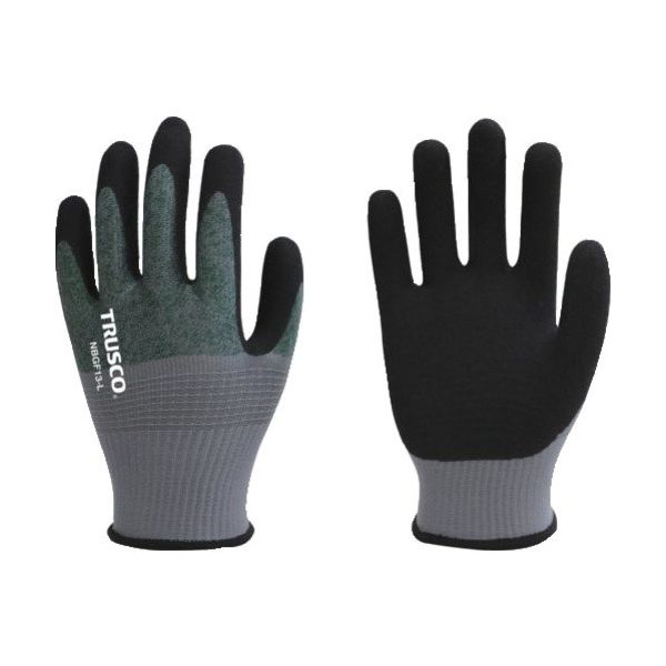 トラスコ中山 TRUSCO ニトリルゴム背抜き手袋 薄手 13ゲージ XL NBGF13-XL 1双 662-5351（直送品）