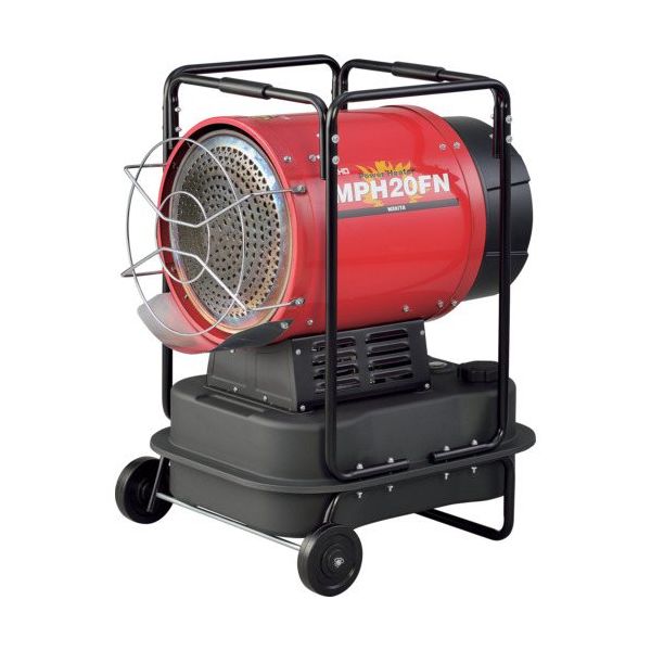 ワキタ MEIHO 業務用ヒーター パワーヒーター放射式直火形MPH20FN MPH20FN 1台 675-3425（直送品）