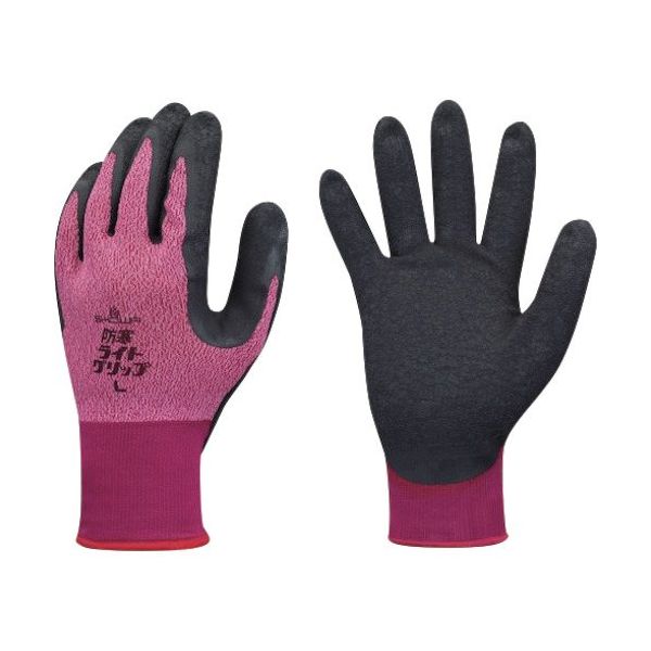 ショーワグローブ SHOWA 防寒手袋 GW343 防寒ライトグリップ レッド Sサイズ GW343-S 1双 682-0224（直送品）