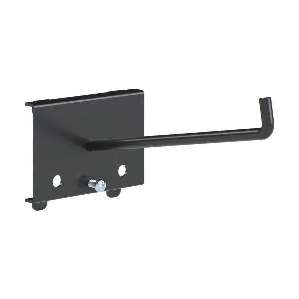 トラスコ中山 TRUSCO パンチングパネル用工具フック1本爪ロング 黒 SF-1L-BK 1個 689-0848（直送品）