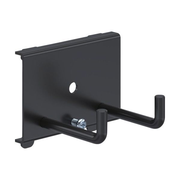 トラスコ中山 TRUSCO パンチングパネル用工具フック2本爪 黒 SF-1W-BK 1個 689-0840（直送品）