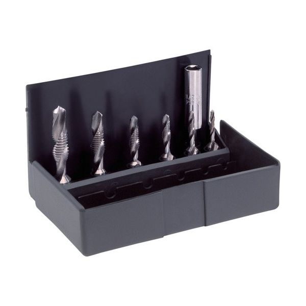 VOLKEL VOELKEL 六角軸タッピングドリルセット M3―M10 6本入り 67200 1セット 689-3099（直送品）