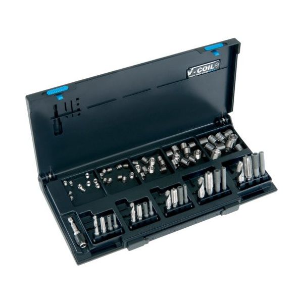 VOLKEL VOELKEL インサートねじワークショップキット(電動工具用) M5―M12 04381 1セット 689-3095（直送品）